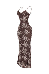 Fair Velvet Burnout Maxi Dress