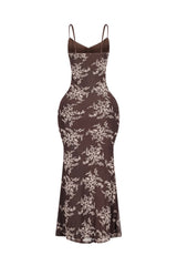 Fair Velvet Burnout Maxi Dress
