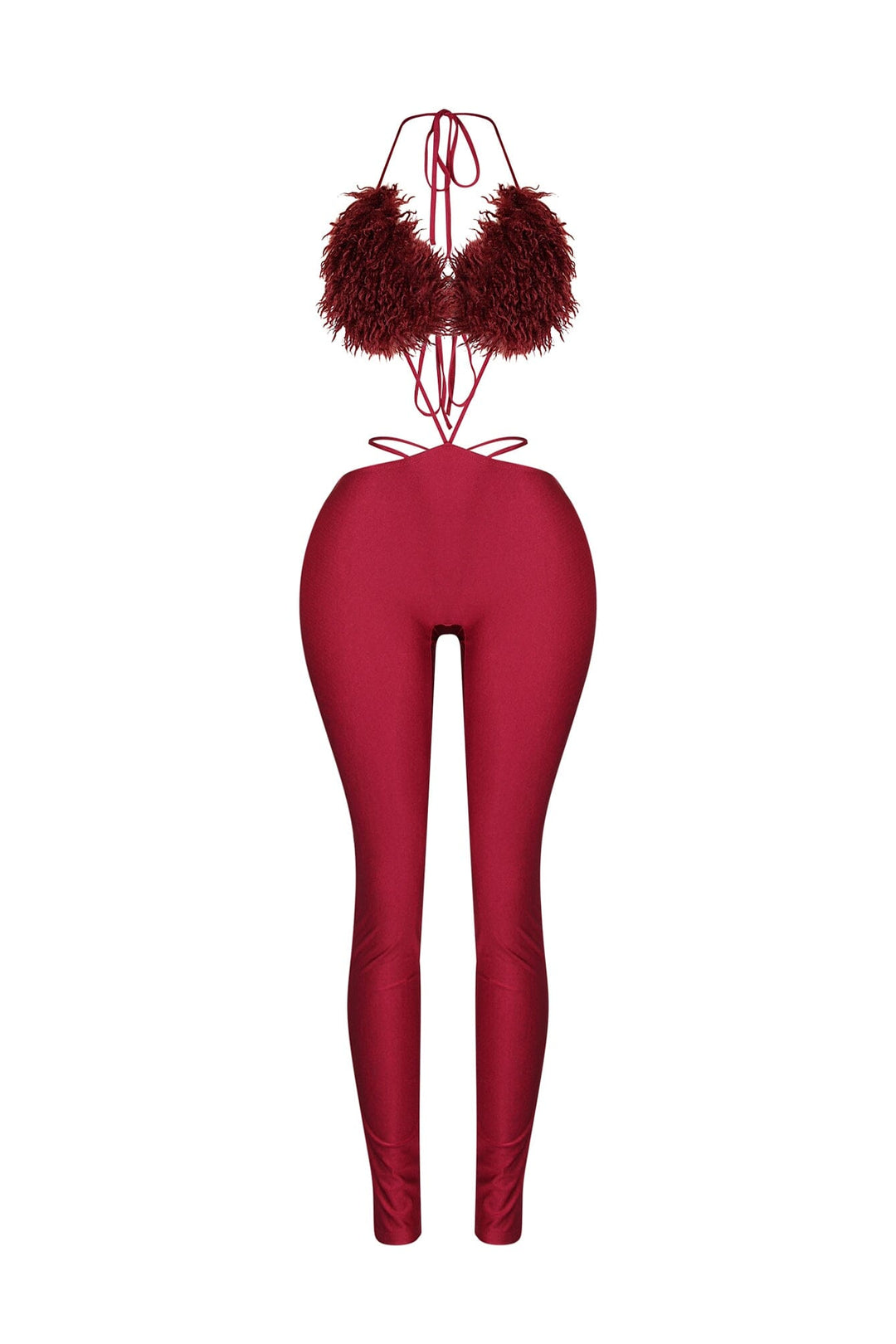 Poodle Chic Skinny Jumpsuit