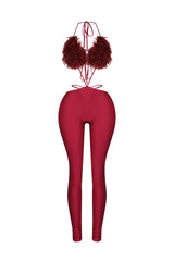 Poodle Chic Skinny Jumpsuit