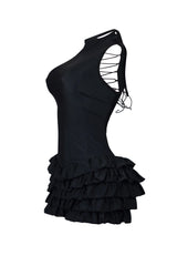Annie Fairy Ruffle Mini Dress