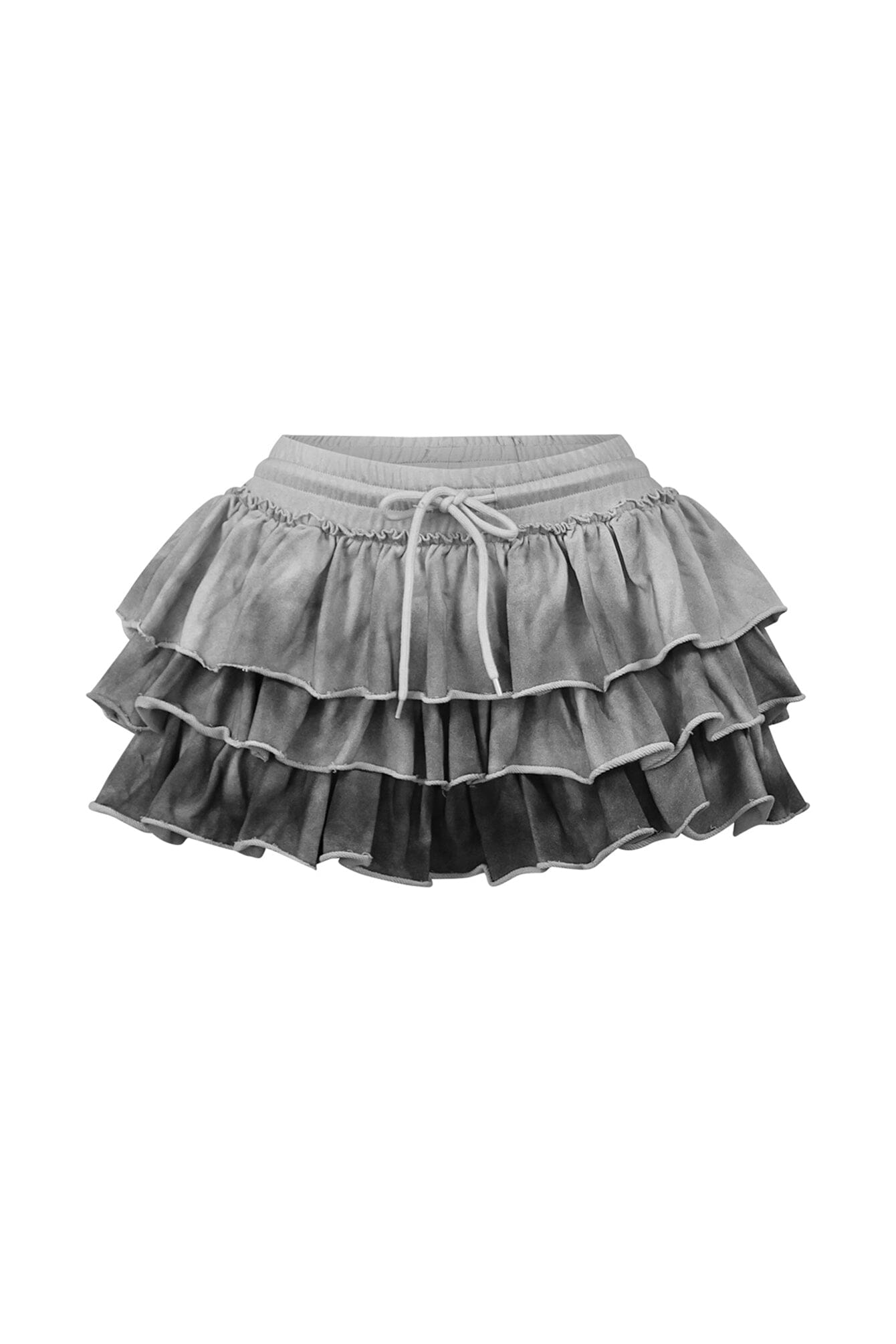 Jessie French Terry Ruffle Mini Skirt – EDGE
