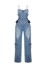 Sabina Ribbon Jumpsuit