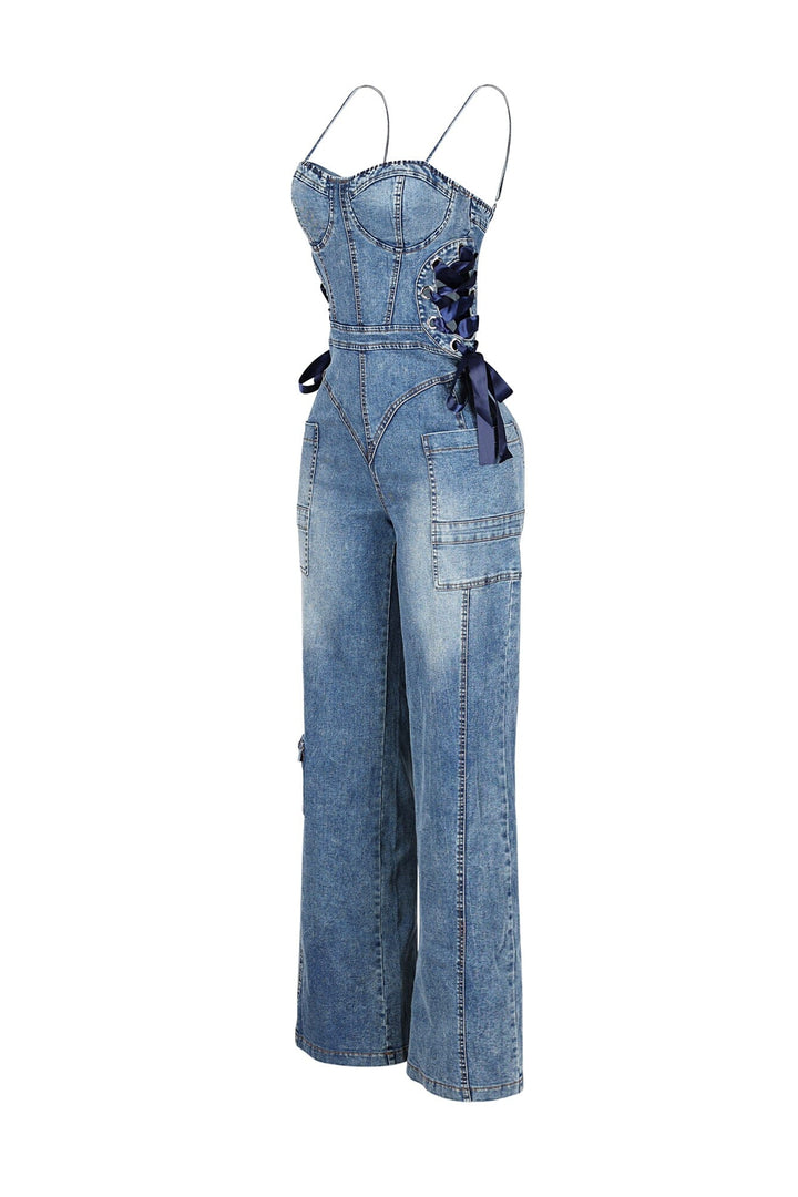 Sabina Ribbon Jumpsuit