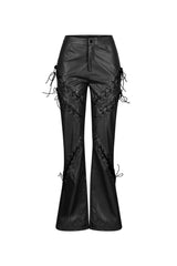 Lublin Heat Lace Up PU Pants