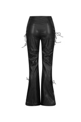 Lublin Heat Lace Up PU Pants