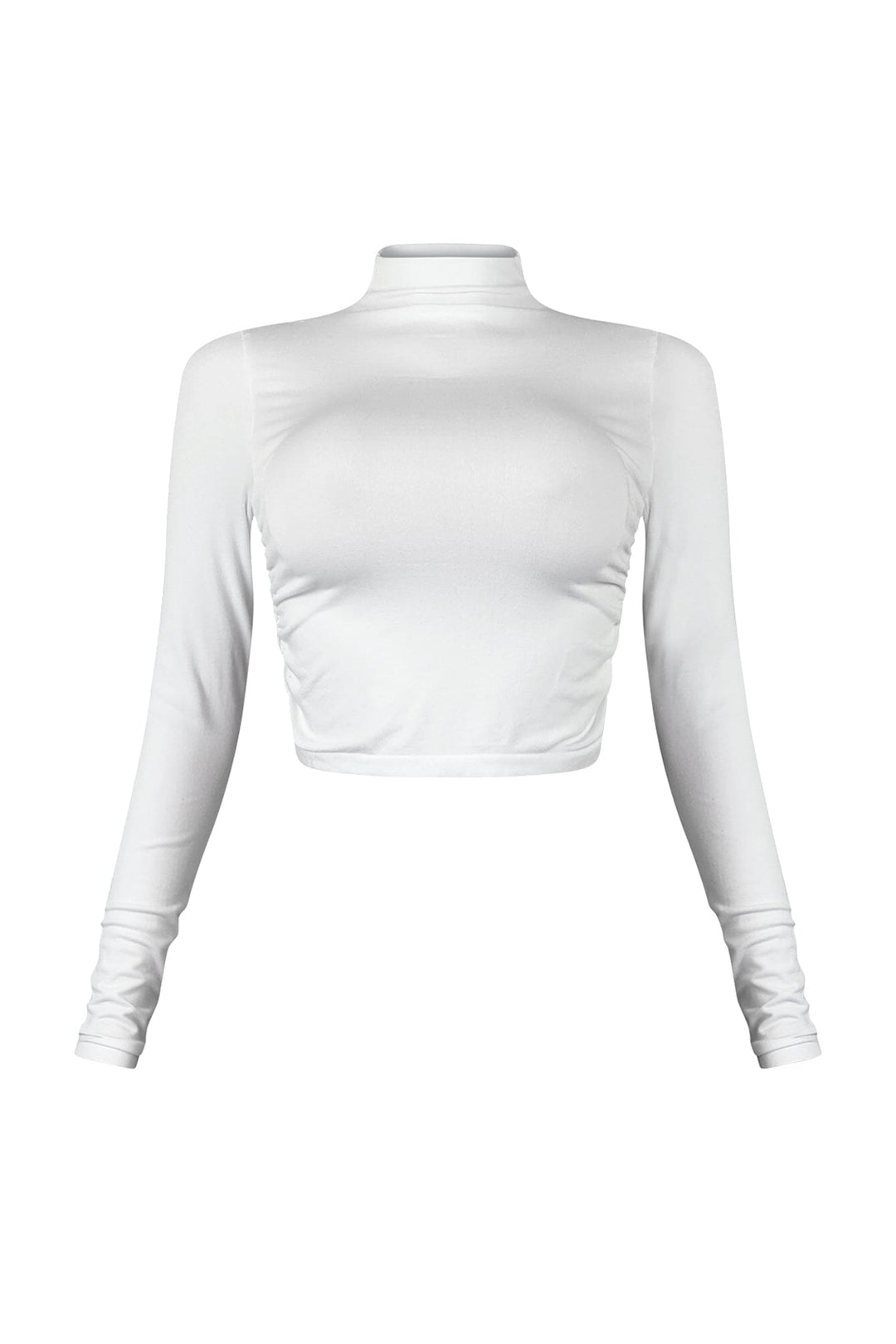 Touching Moment Mock Neck Top