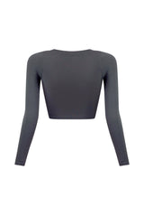 Billie Crew Neck Crop Top