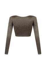 Kita Washed Scoop Neck Top
