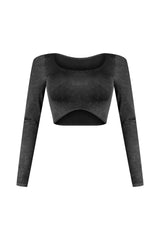 Kita Washed Scoop Neck Top