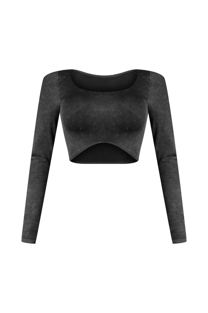 Kita Washed Scoop Neck Top