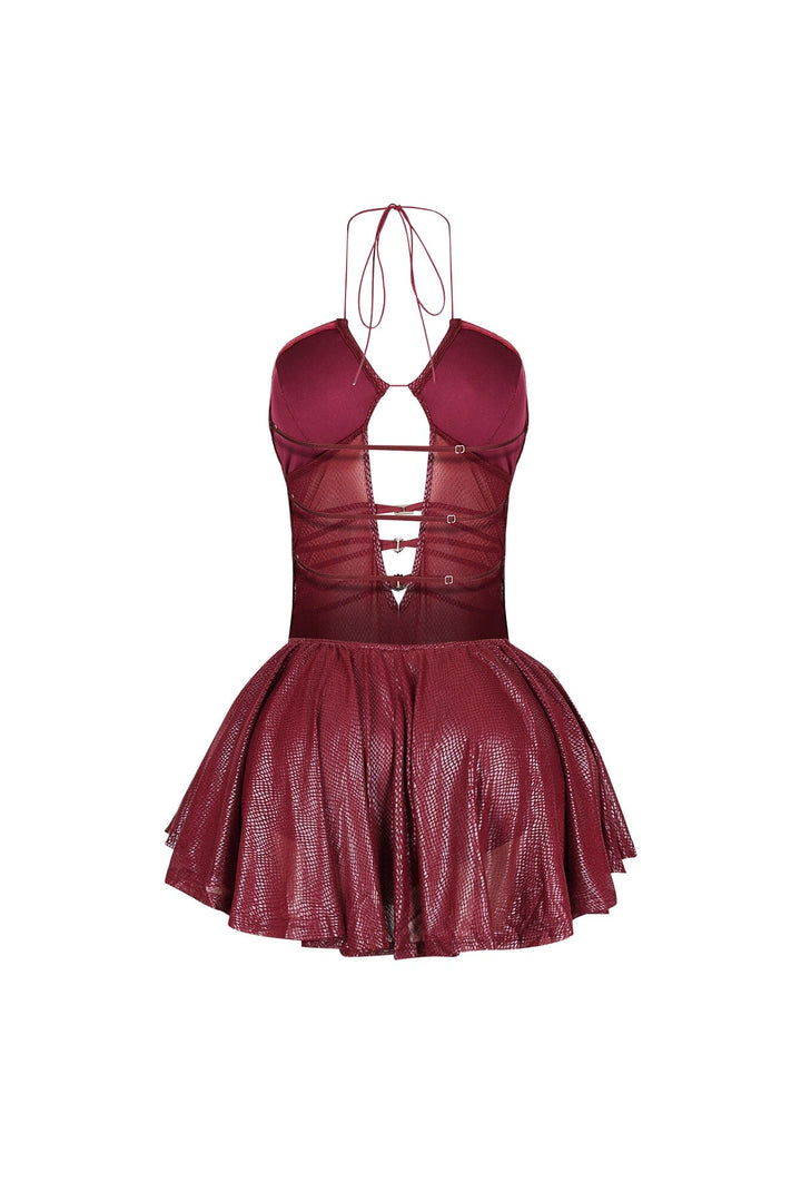 Noemie Flare Mini Dress