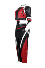 Abbey Faux Leather Jacket &amp; Skirt SET