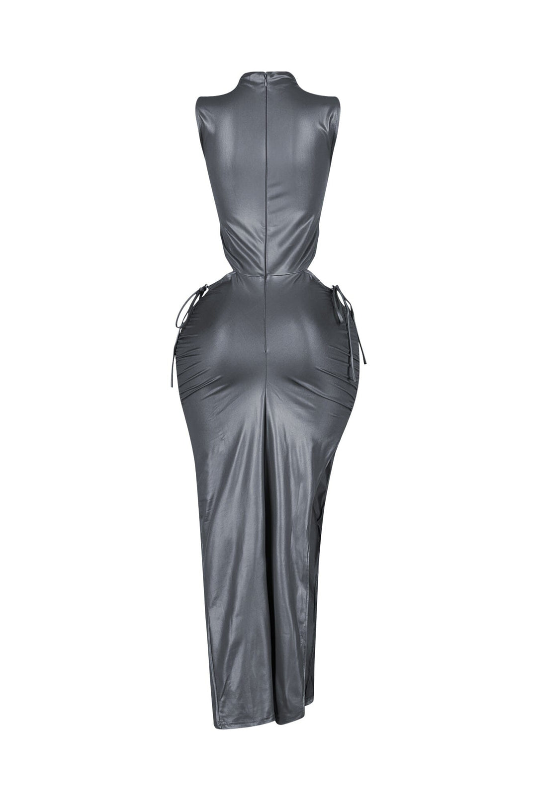 Astoria Faux Leather Maxi Dress