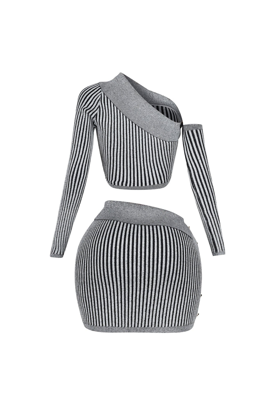 Romanticizing Fall Knit Top &amp; Skirt SET