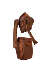 Romanticizing Fall Knit Top &amp; Skirt SET