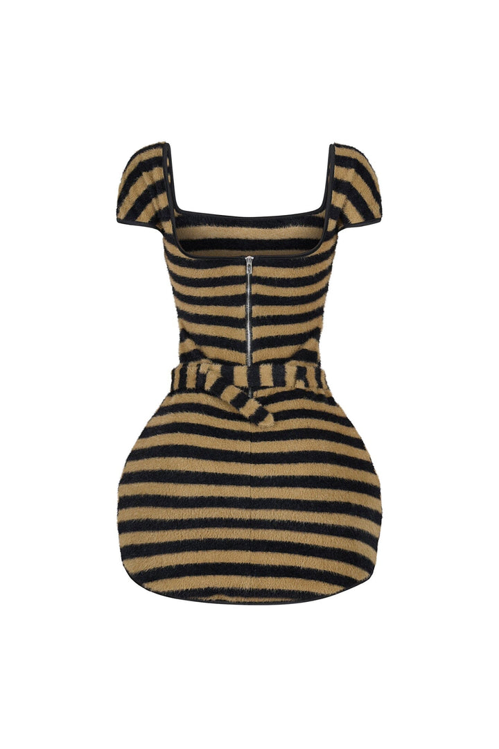 Gigi Stripe Cuddle Mini Dress