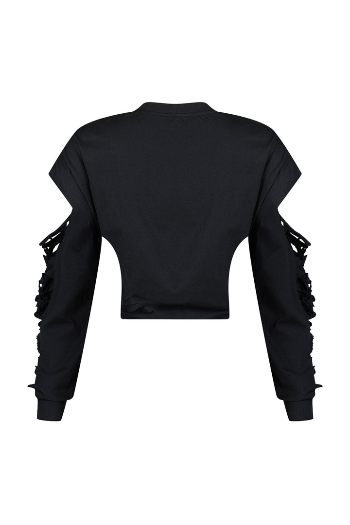 Rylee Oversized Metal Trim Top