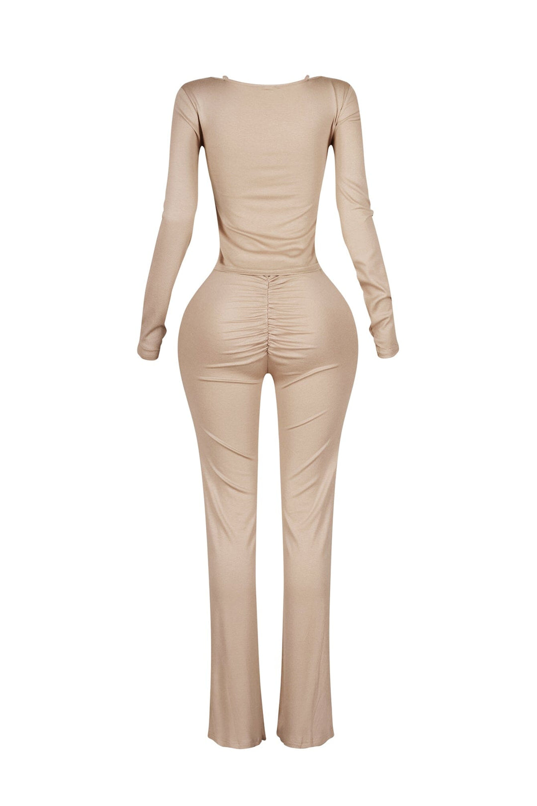 Sunday Drape Soft Henley Top &amp; Pants SET