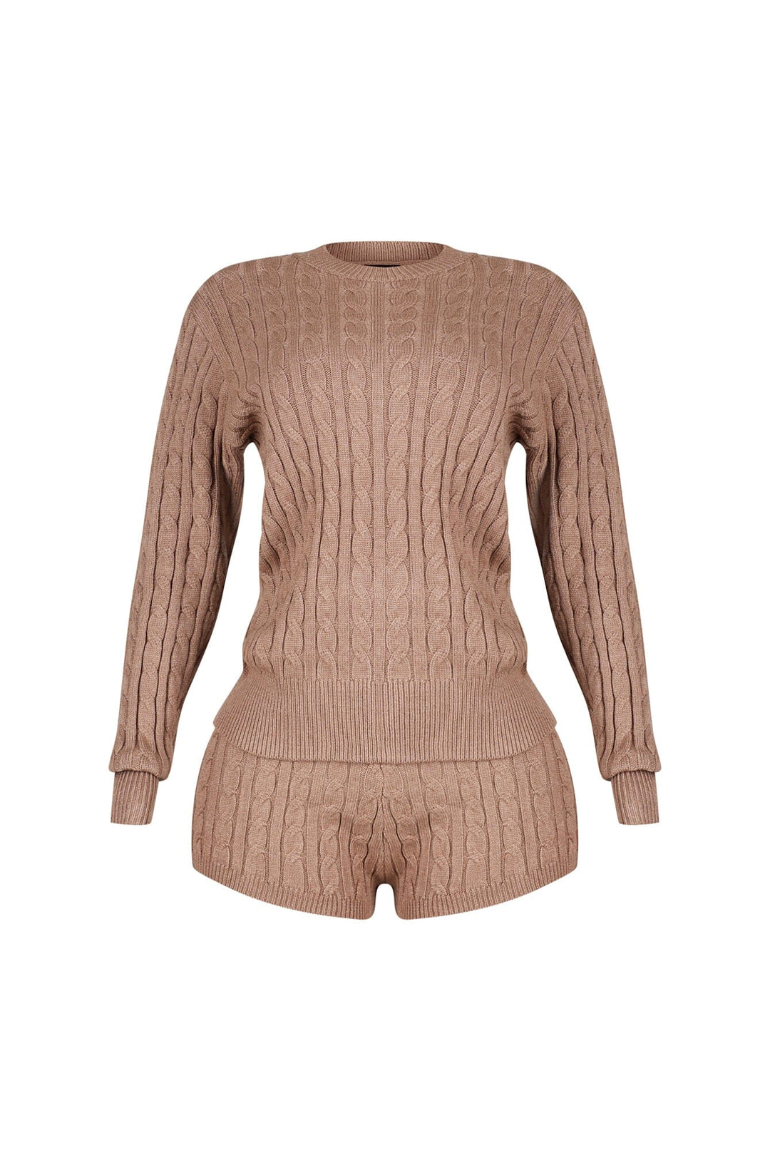 Warm Whisper Sweater Top &amp; Shorts SET