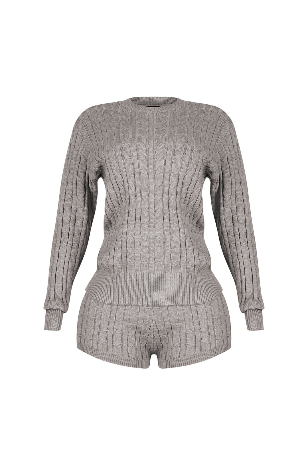 Warm Whisper Sweater Top &amp; Shorts SET