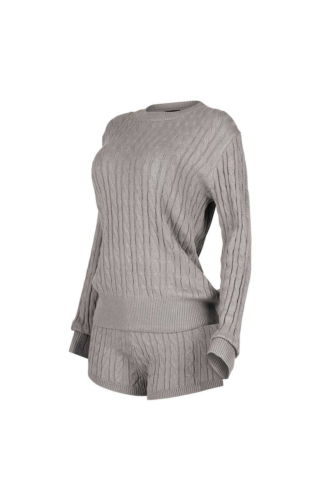 Warm Whisper Sweater Top &amp; Shorts SET