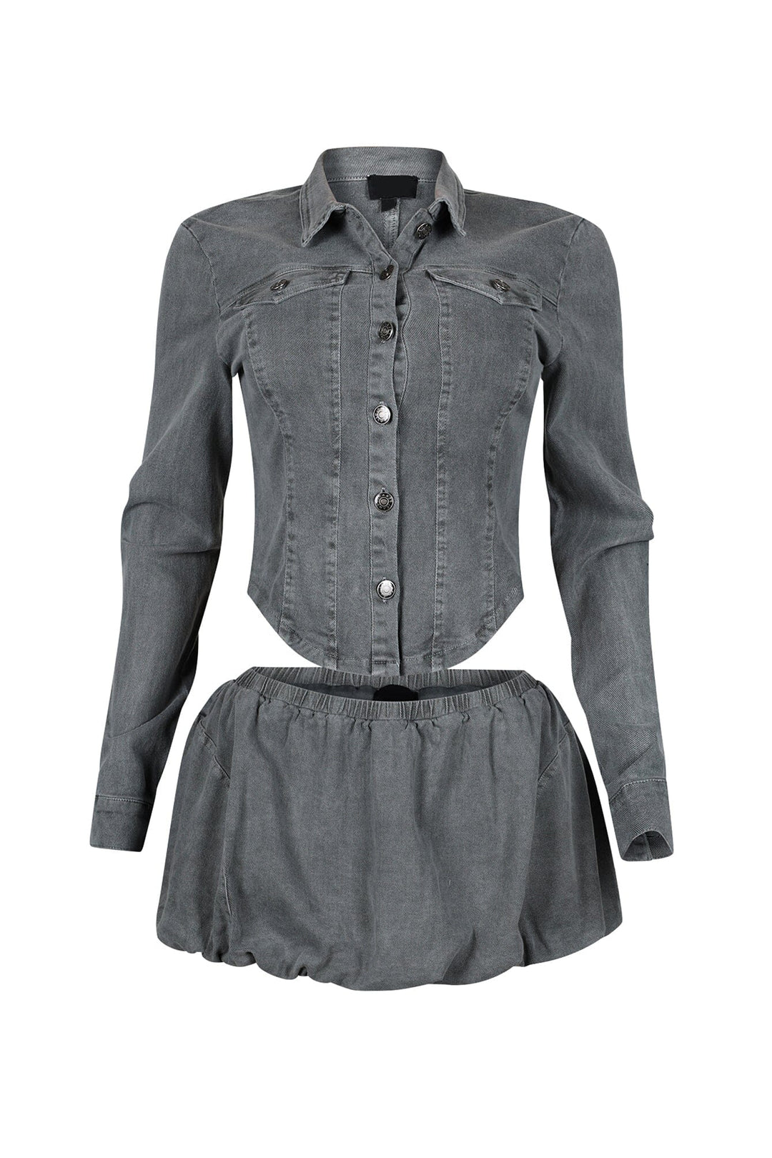 Ophelia Cotton Twill Jacket &amp; Skirt SET