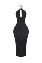 Starlit Straps Midi Dress