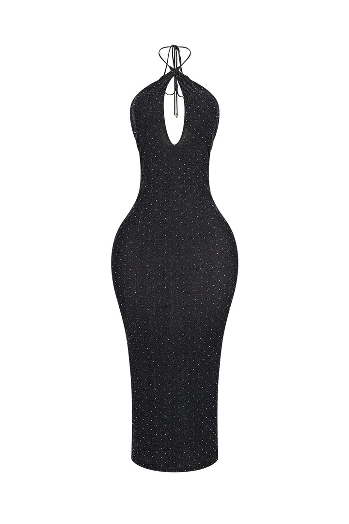 Starlit Straps Midi Dress