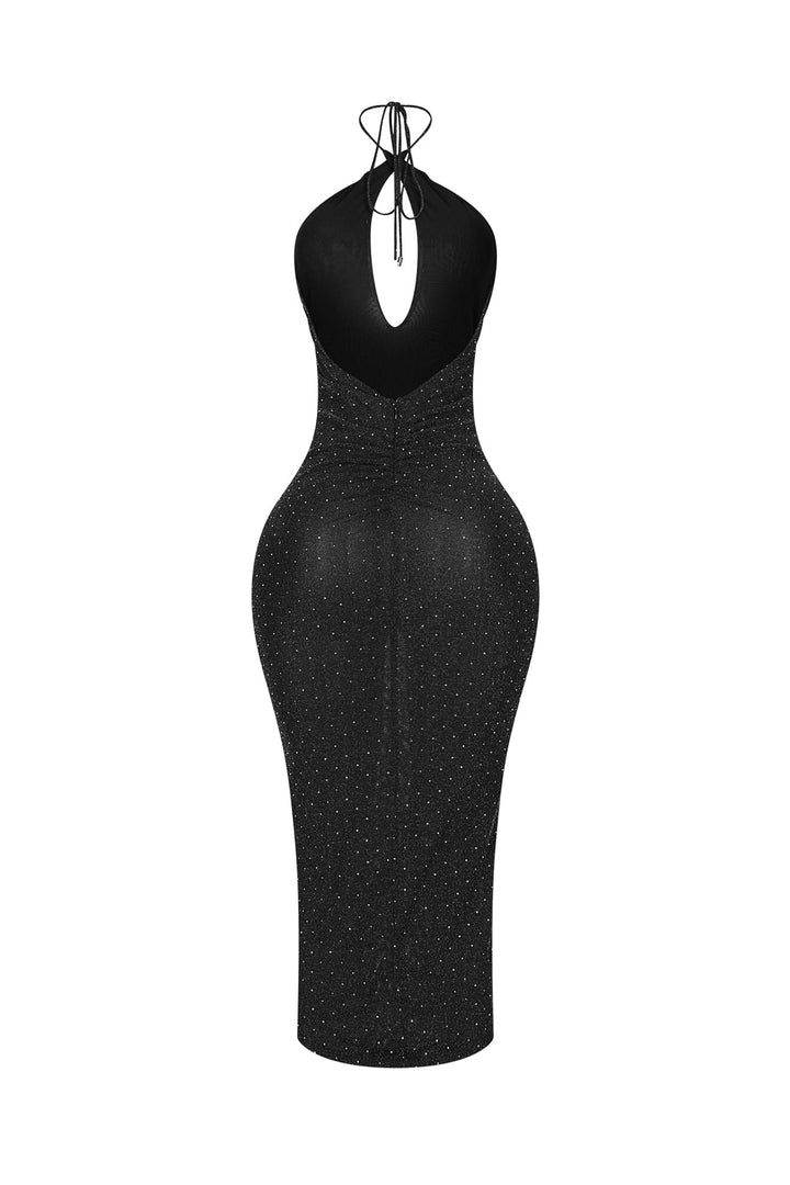 Starlit Straps Midi Dress