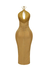 Starlit Straps Midi Dress