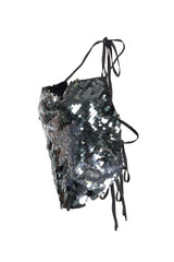 Twinkle World Sequin Sleeveless Top