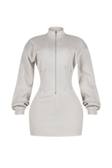 Minato Long Sleeve Scuba Dress