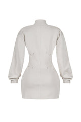 Minato Long Sleeve Scuba Dress