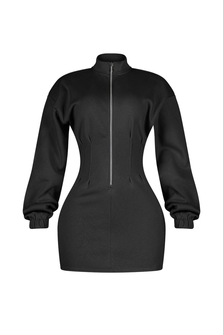 Minato Long Sleeve Scuba Dress