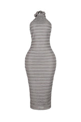 Inspired Classic Beauty Halter Dress