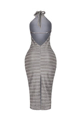 Inspired Classic Beauty Halter Dress