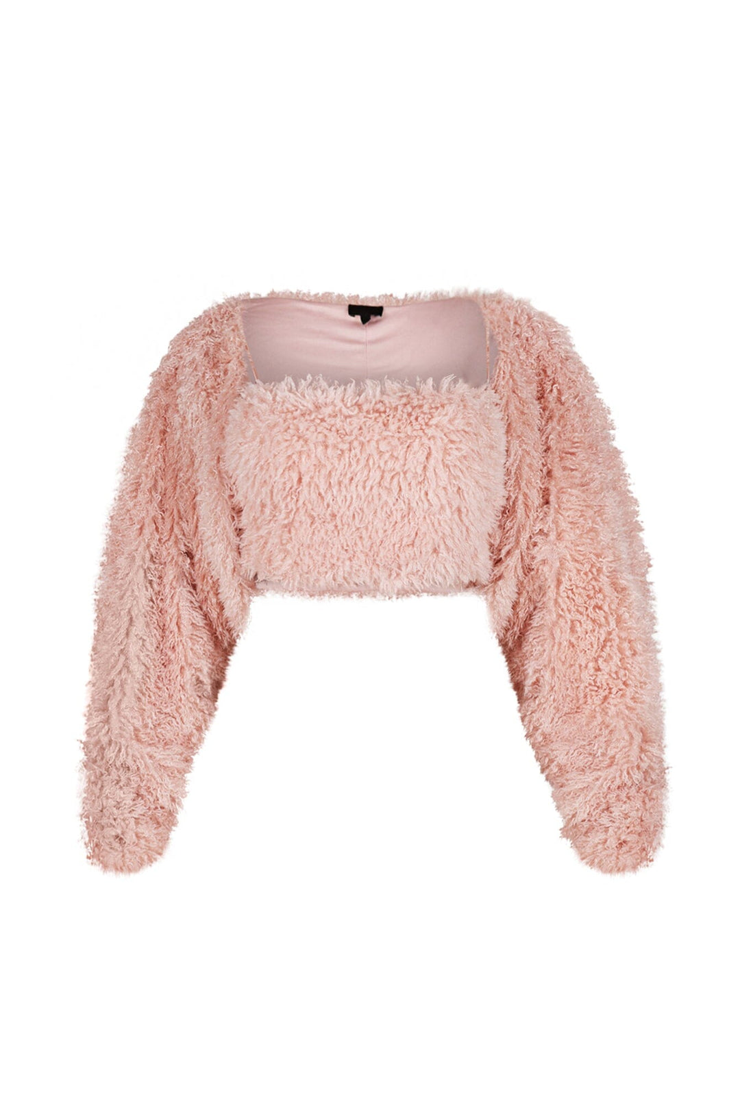 Coquette Poodle Tank Top With Bolero SET