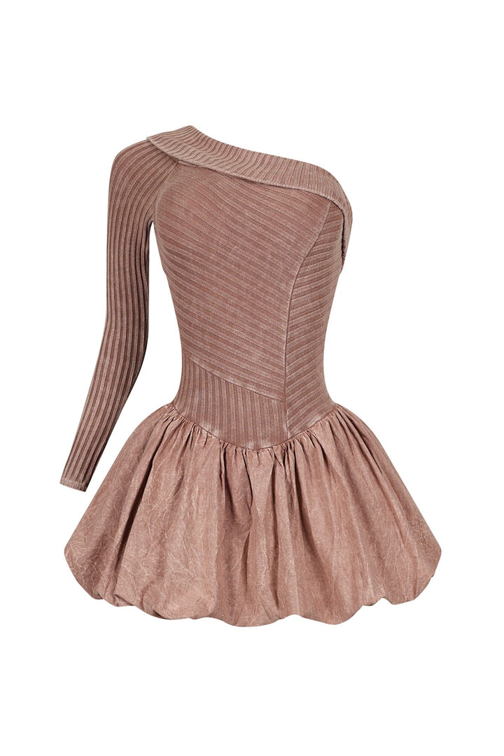 Reigh Mineral Washed Bubble Mini Dress