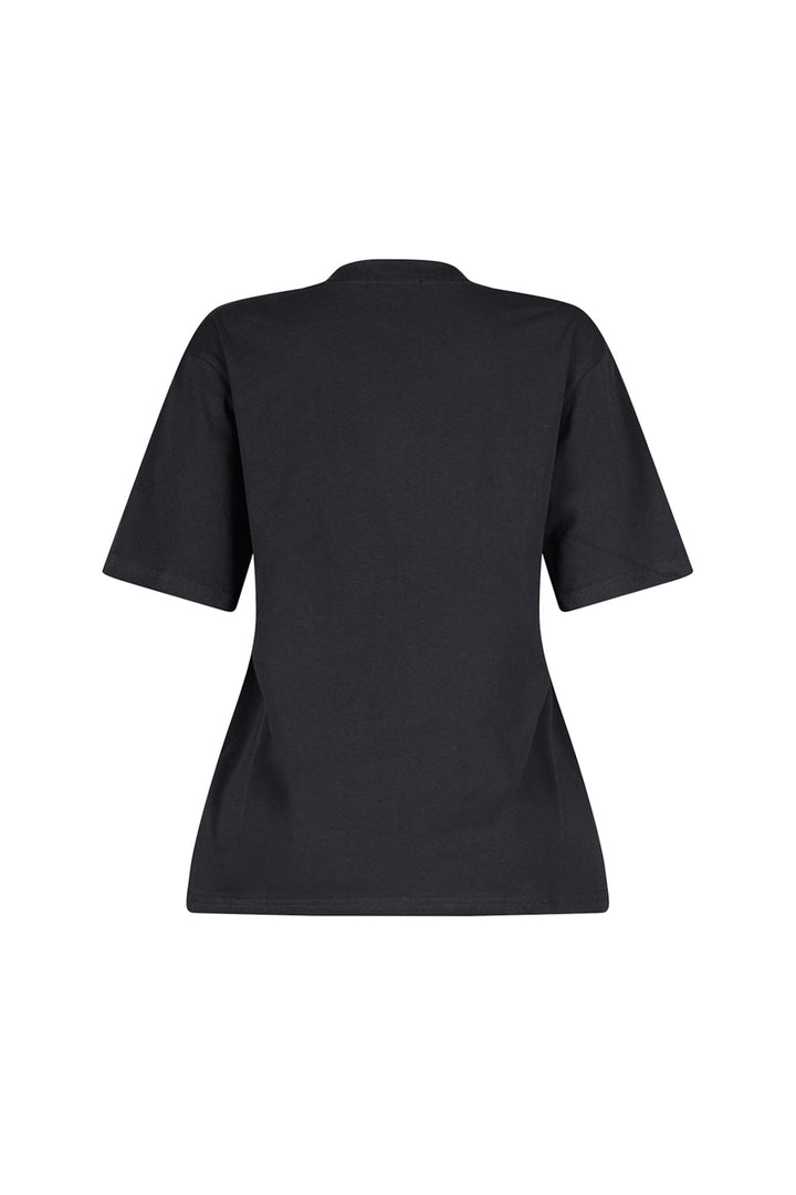 Jisu Pearl Embellished Boxy Top