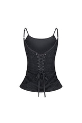 Vionna Rhinestone Graphic Tank Top
