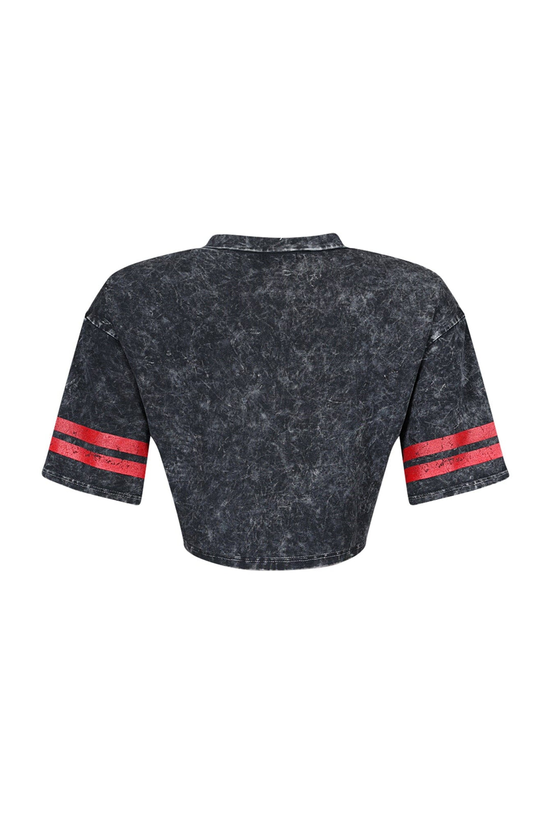Tayla Mineral Wash 22 Graphic Crop Top