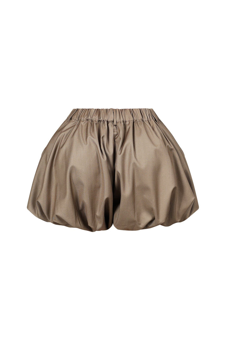Want U Back Woven Bubble Shorts