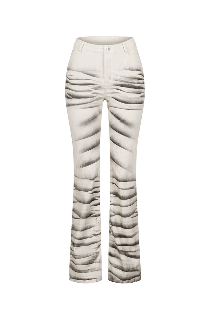 Avine Airbrushed Denim Pants