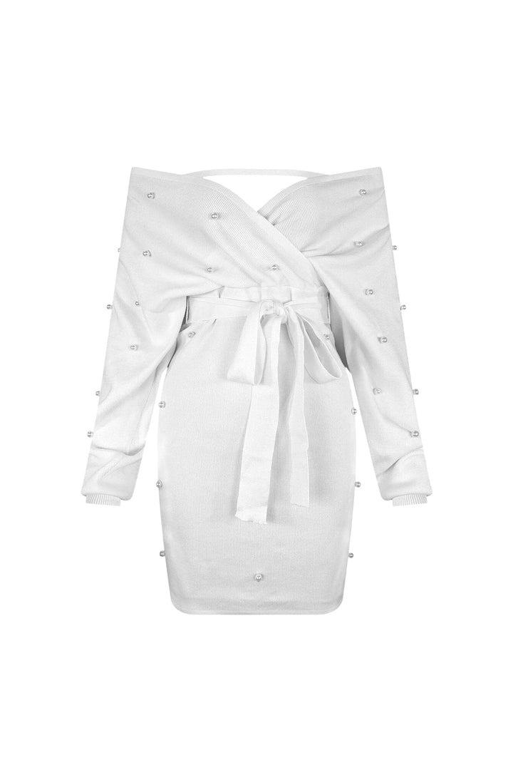 Tiffany Pearl Sweater Dress