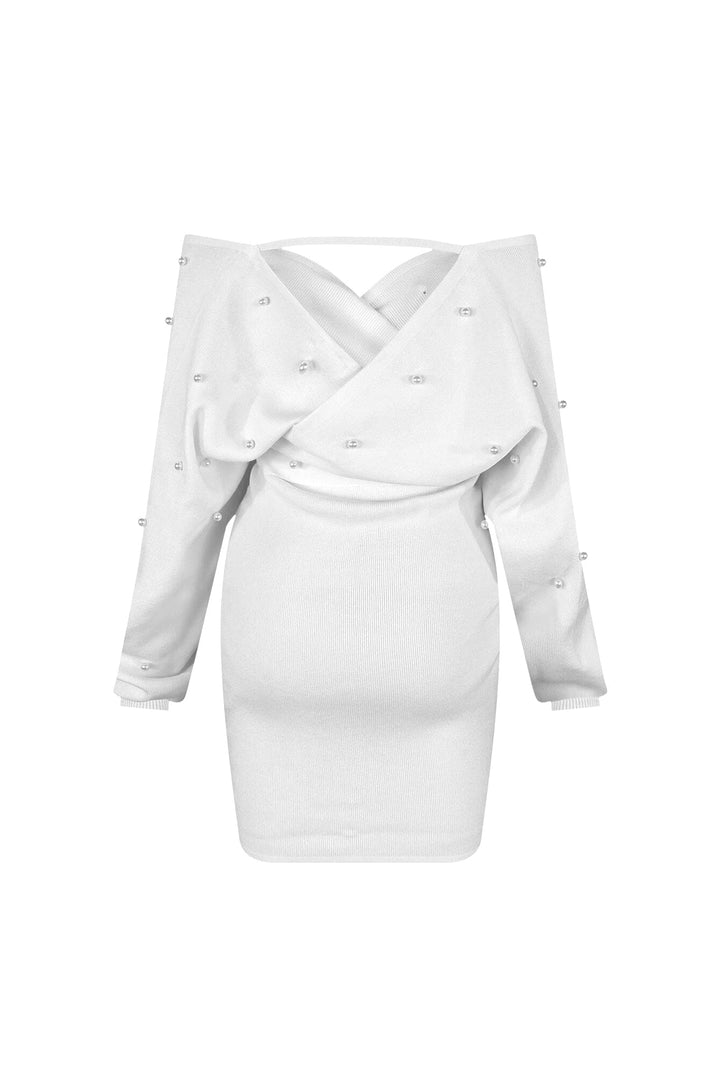 Tiffany Pearl Sweater Dress