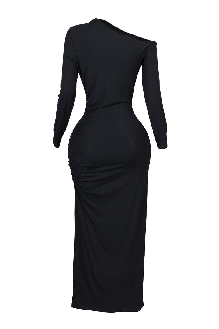 Set Me Free Cross Metal Maxi Dress