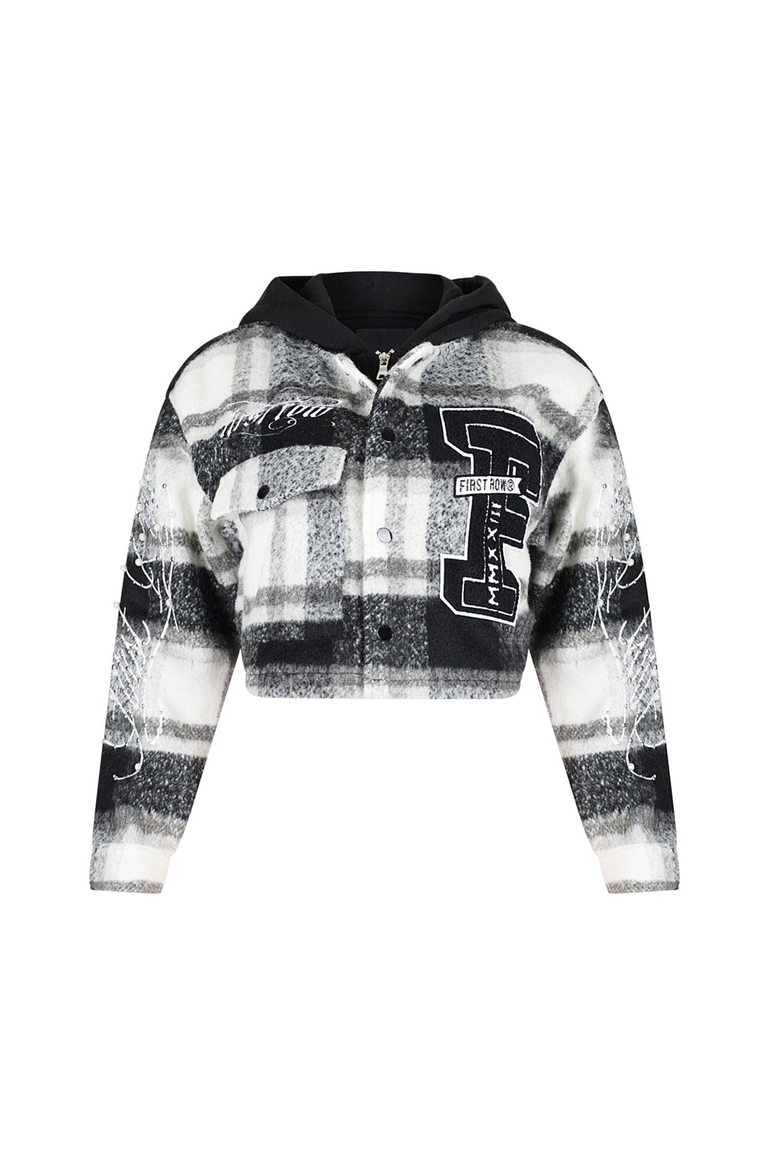 Run The Streets Fuzzy Hooded Jacket
