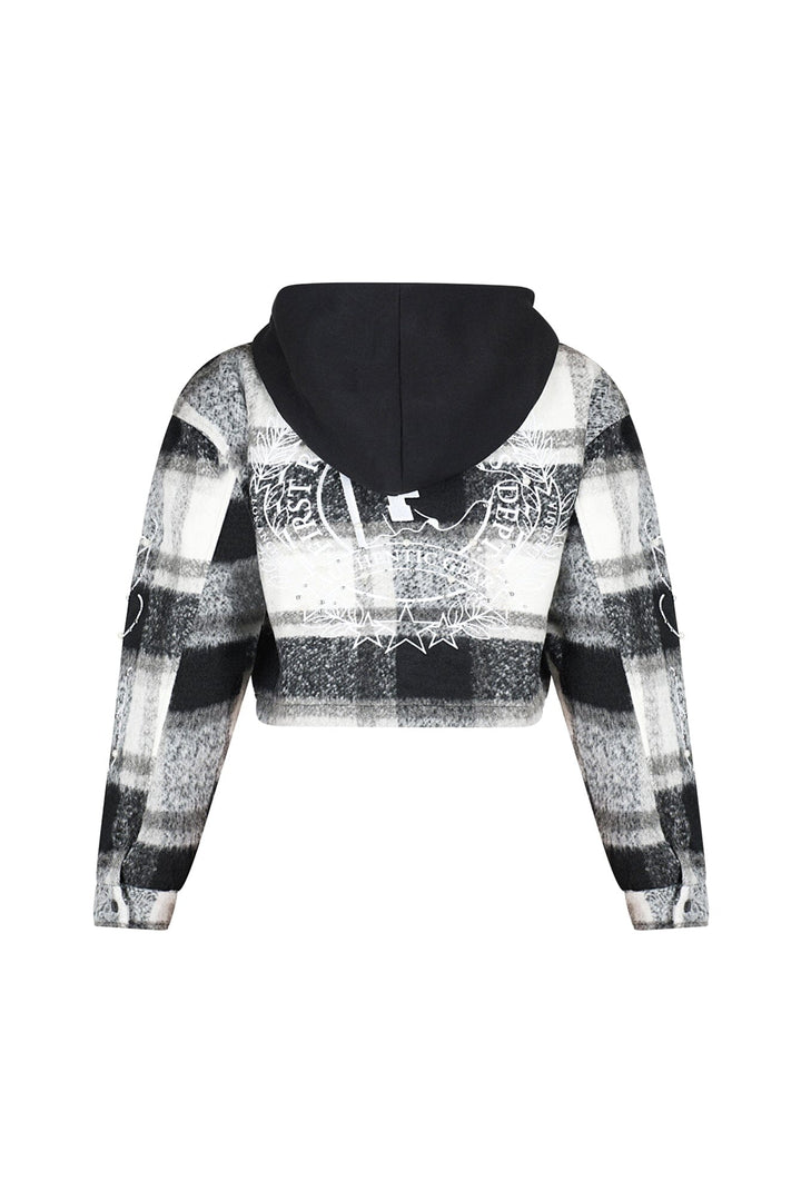 Run The Streets Fuzzy Hooded Jacket