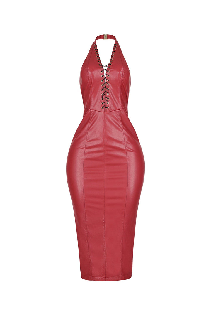 Flex Your Leather Dress